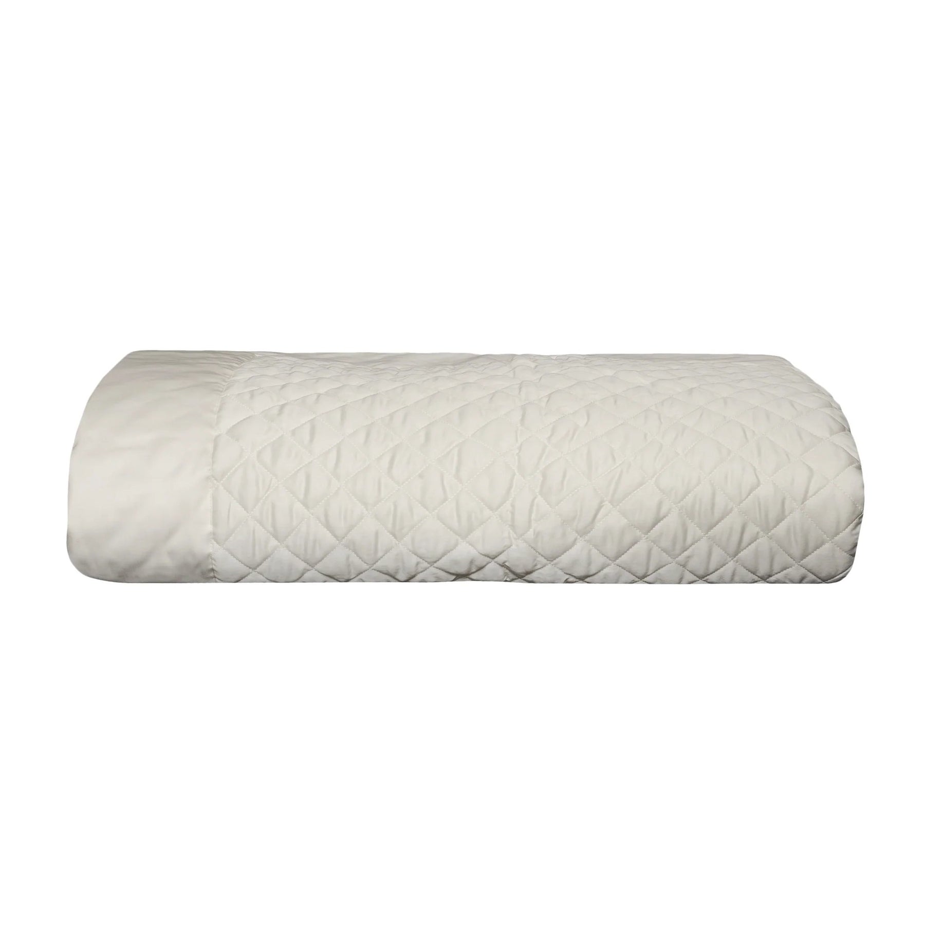 An image of Bovi Simply Sateen Quilted Coverlet