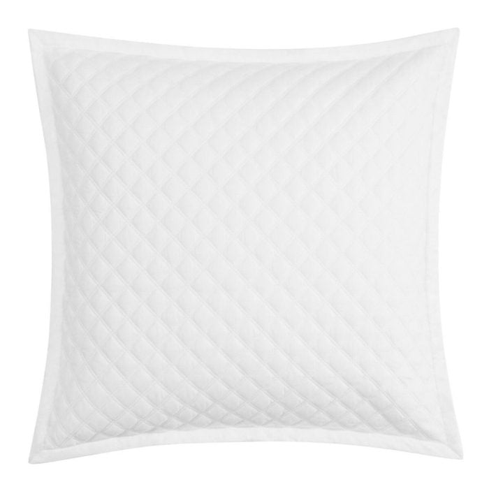 An image of Bovi Hudson Linen Quilted Sham