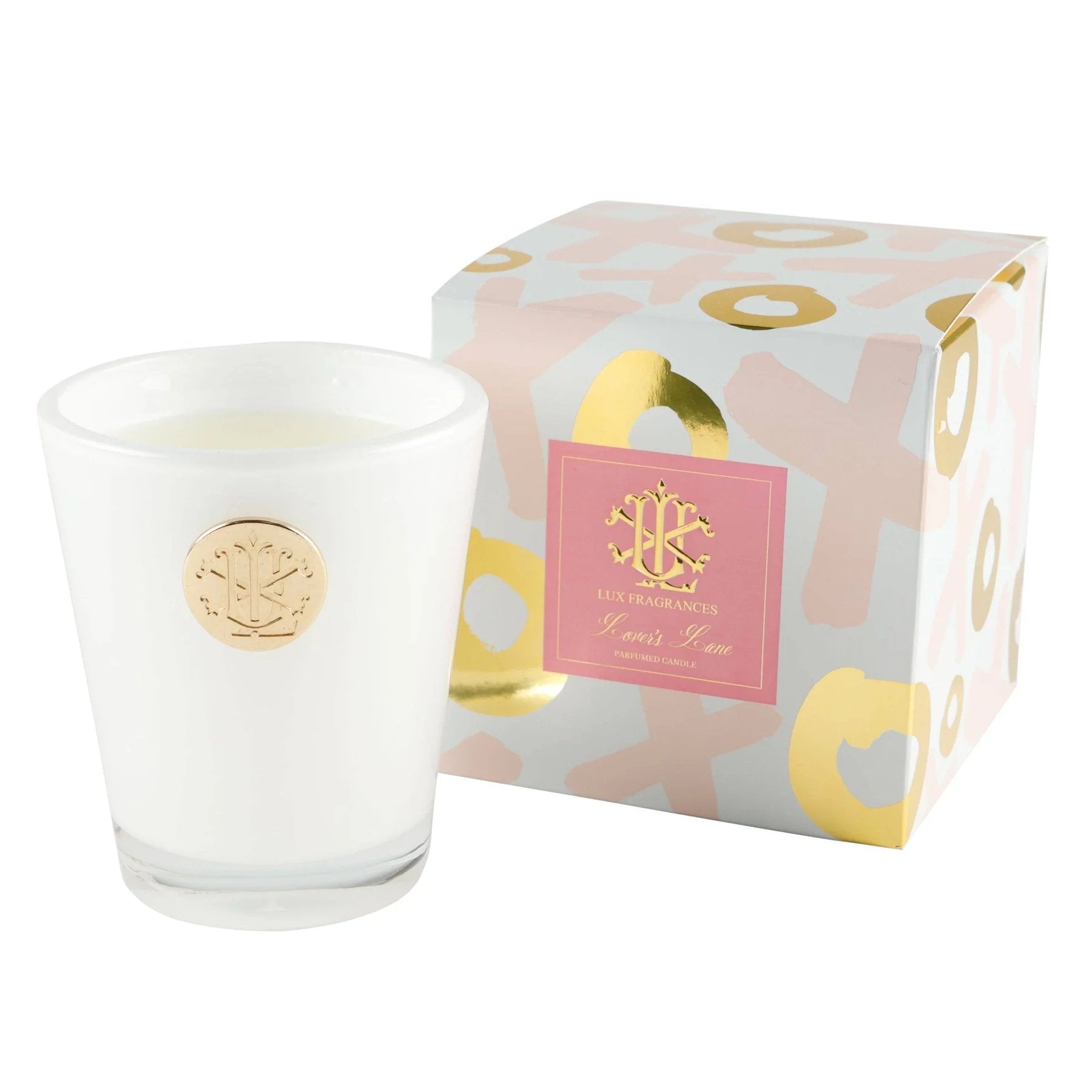 An image of Lux Fragrances Lover's Lane Box Candle