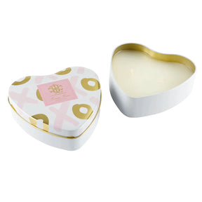 Lux Fragrances Lover's Lane Heart Tin Candle