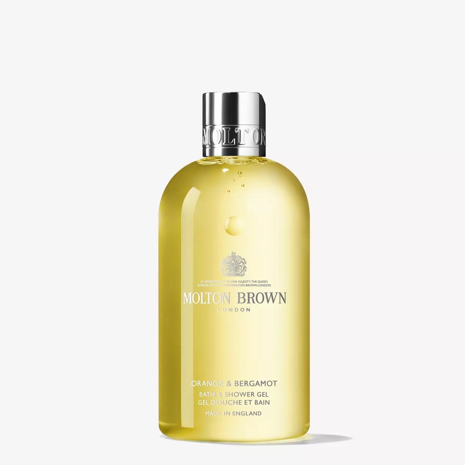 An image of Molton Brown Orange & Bergamont Bath & Shower Gel 10 fl oz