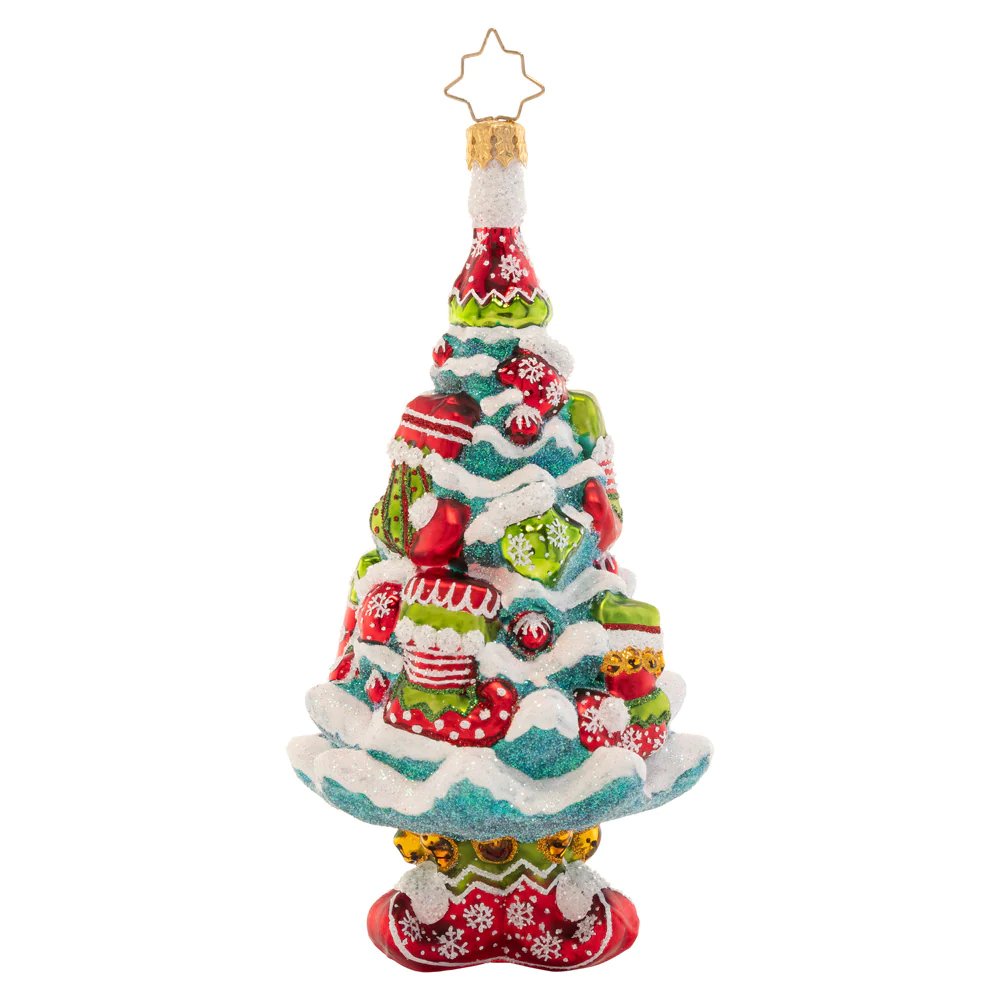 An image of Christopher Radko Santa's Helpers Tree Ornament