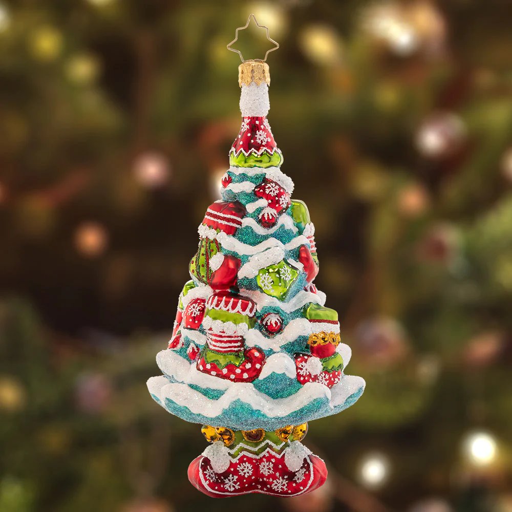 An image of Christopher Radko Santa's Helpers Tree Ornament