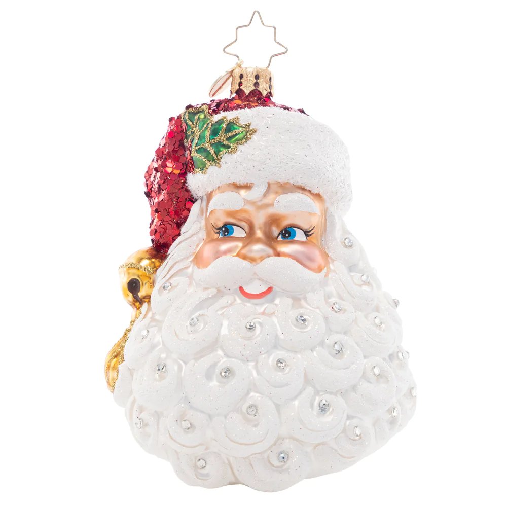 An image of Christopher Radko Sparkling Saint Nick Ornament