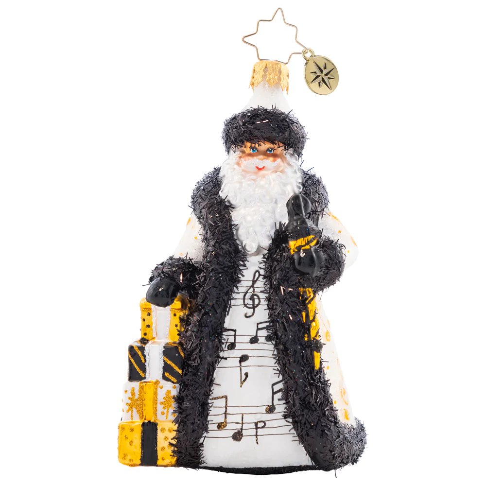 Christopher Radko Musical Merriment Santa Ornament