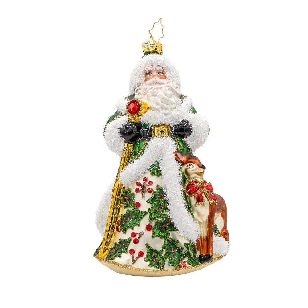 Christopher Radko Deely Beloved Santa Ornament