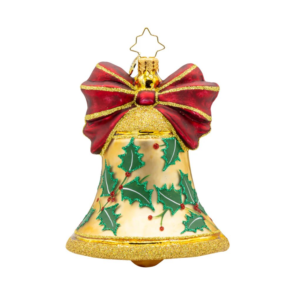 An image of Christopher Radko Bell Bliss Ornament