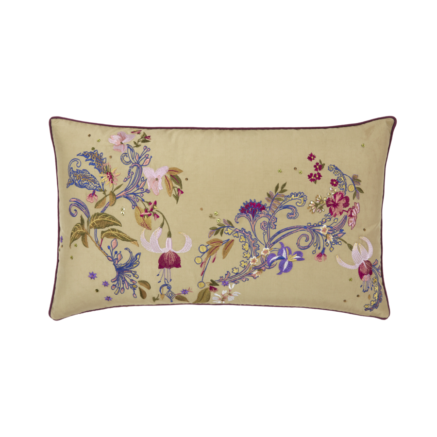 Yves Delorme Romances Lumbar Decorative Pillow