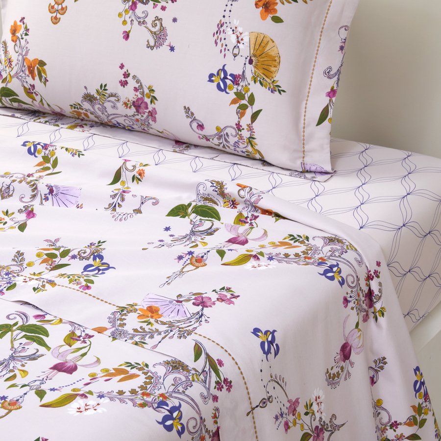 Yves Delorme Romances Flat Sheet