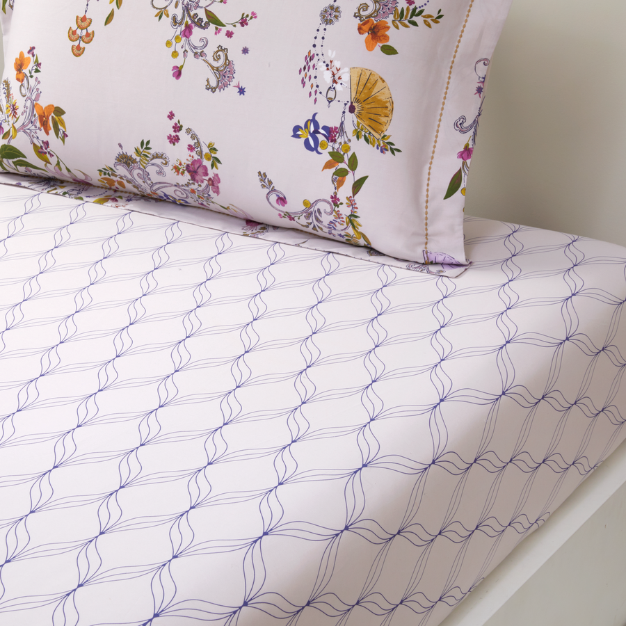 Yves Delorme Romances Fitted Sheet