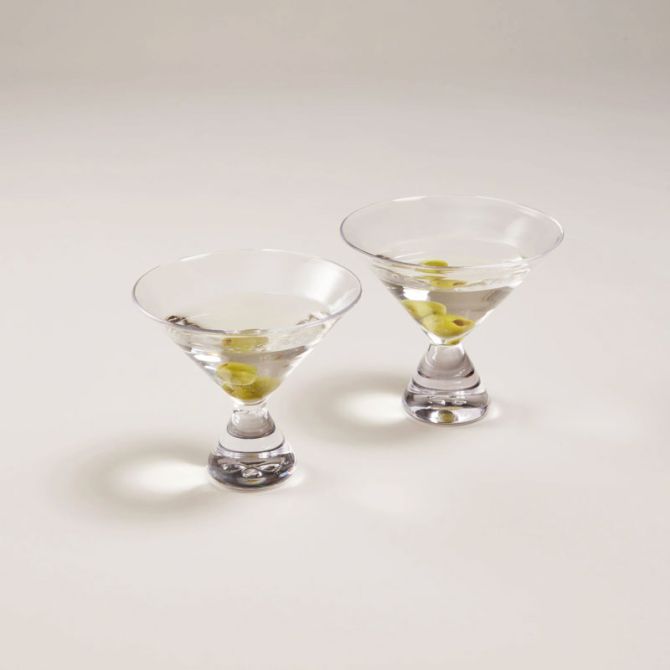 An image of Simon Pearce Classic Martini Set