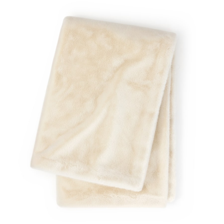 Yves Delorme Frisson Faux Fur Throw