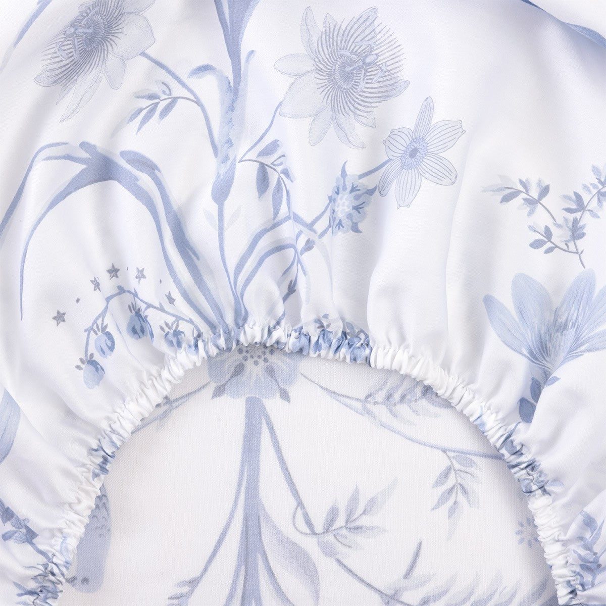 Yves Delorme Herbier Celeste Fitted Sheet
