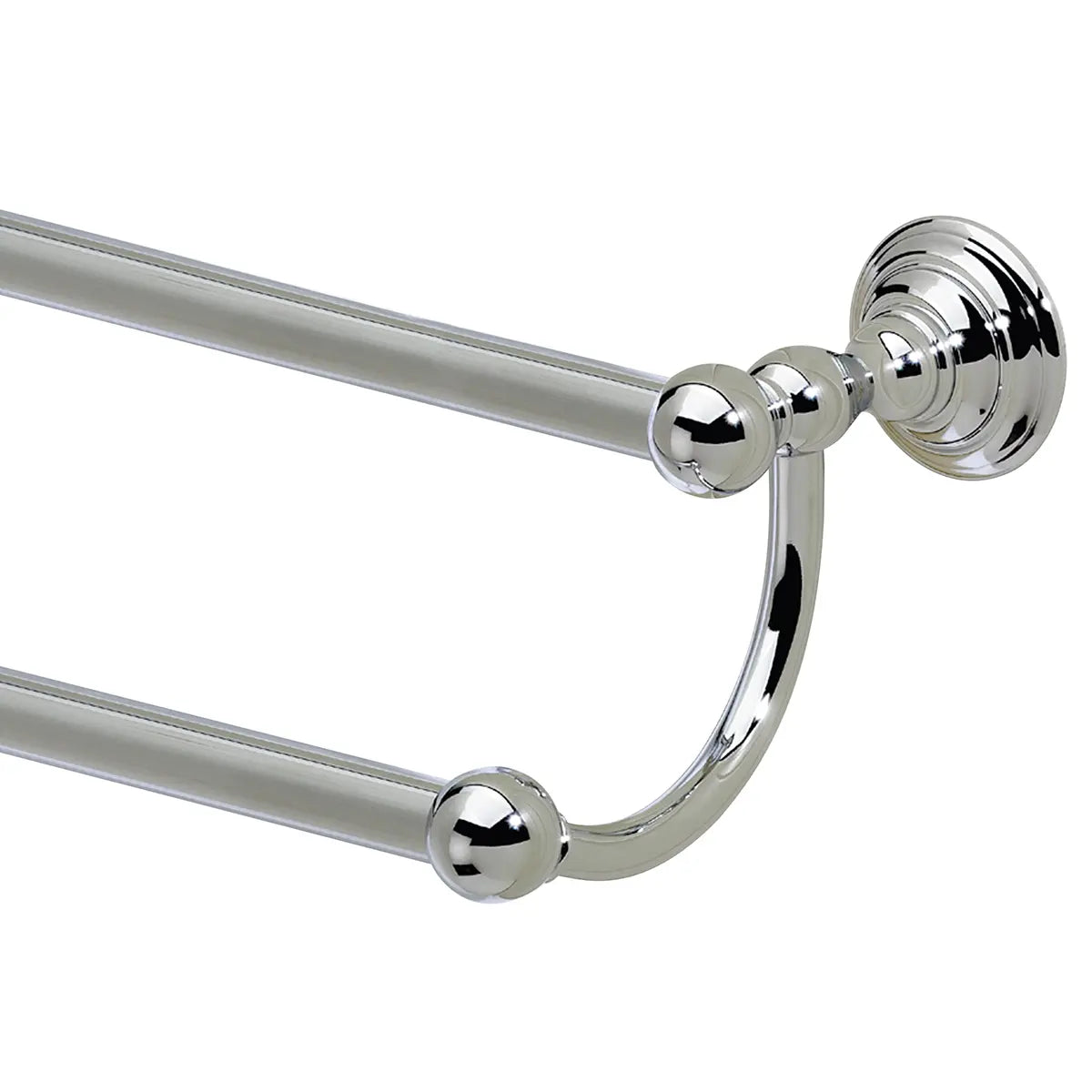 Valsan Kingston Polished Nickel Double Towel Rail