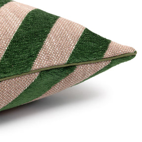 Yves Delorme Calisson 18" Menthe Decorative Pillow