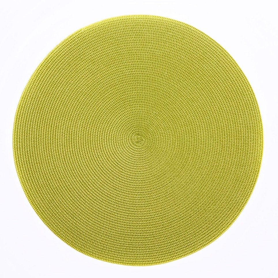 Deborah Rhodes Braided Round Placemats - Set of 4