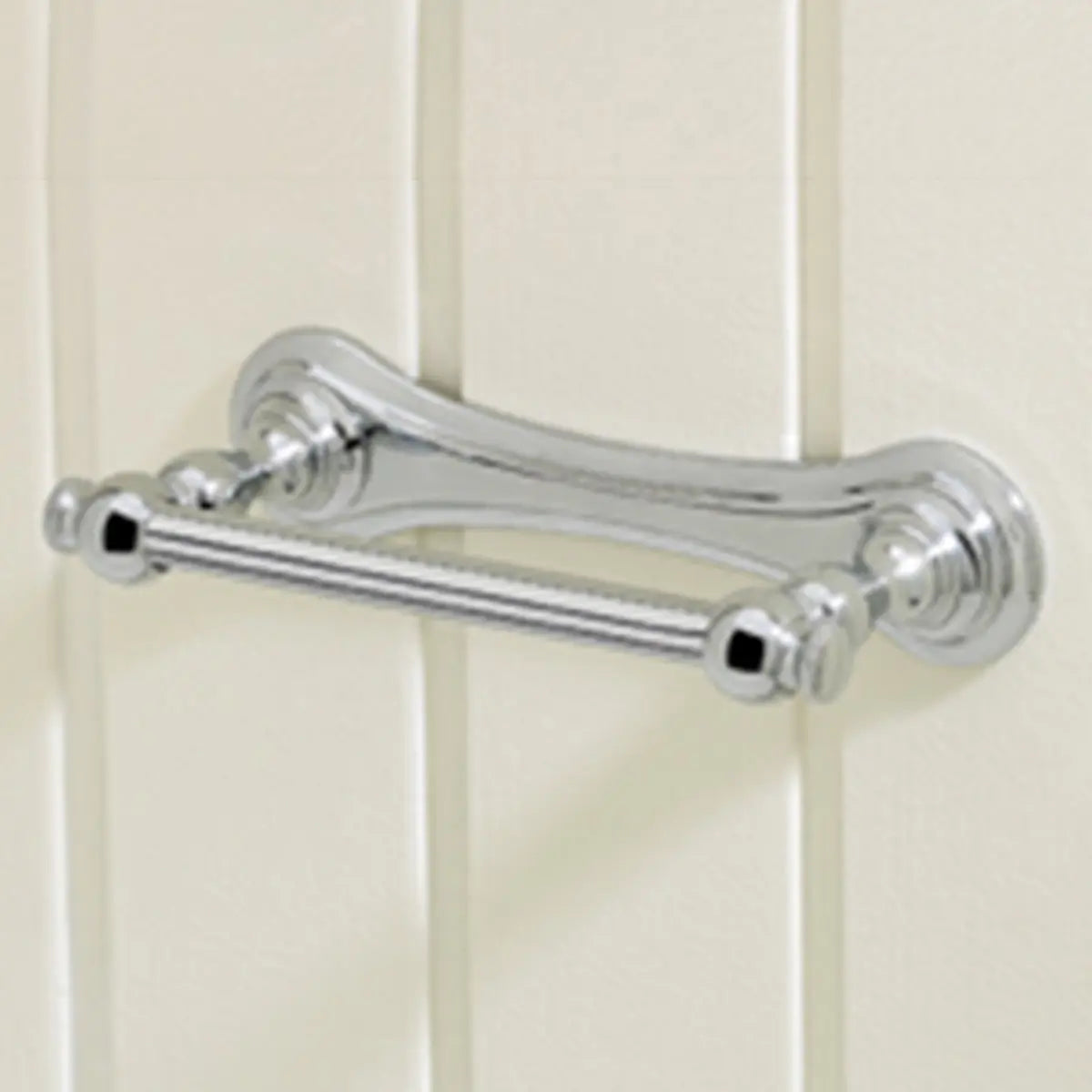 An image of Valsan Kingston Polished Nickel Double Post Paper Holder