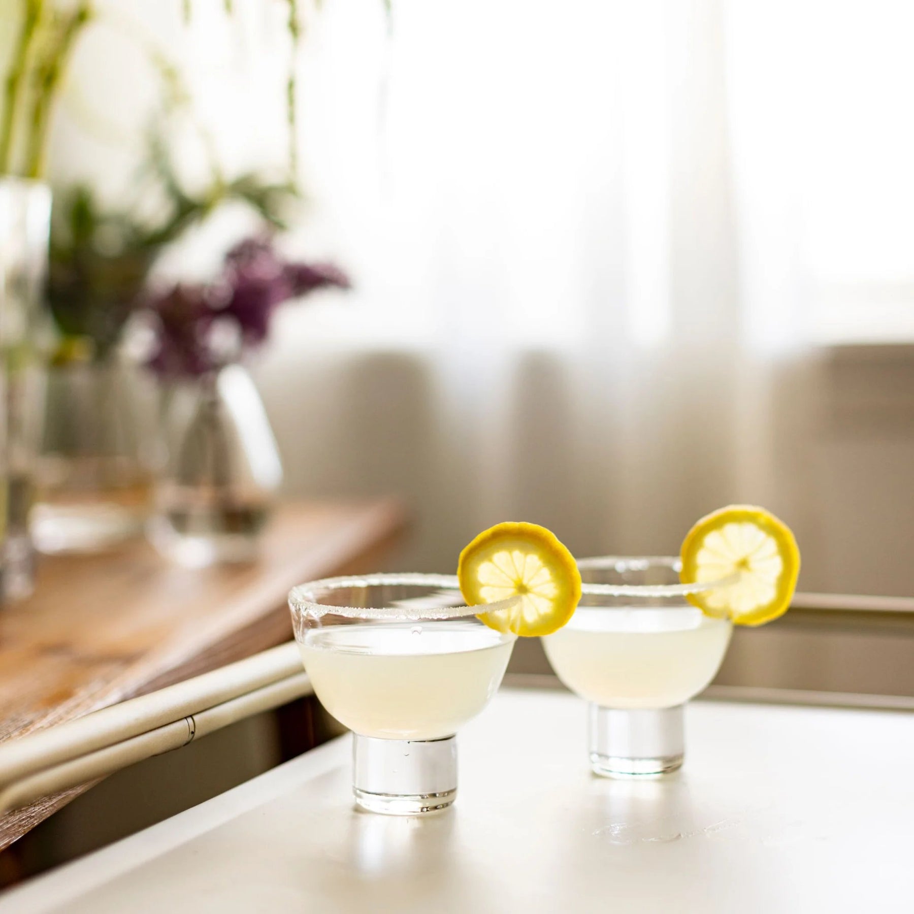 An image of Simon Pearce Manchester Martini in Gift Box - Set of 2