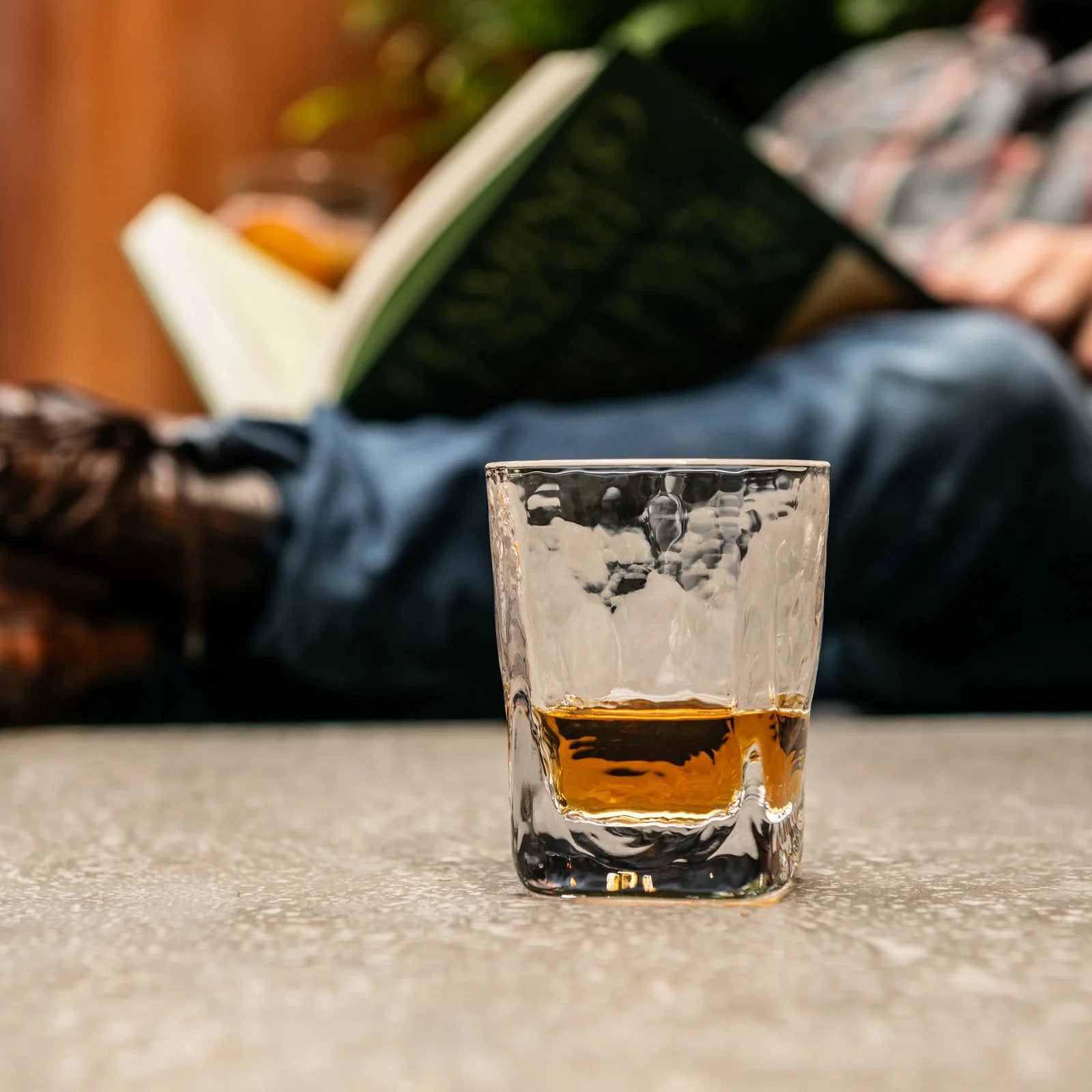 An image of Simon Pearce Woodbury Bourbon in Gift Box - Set of 2