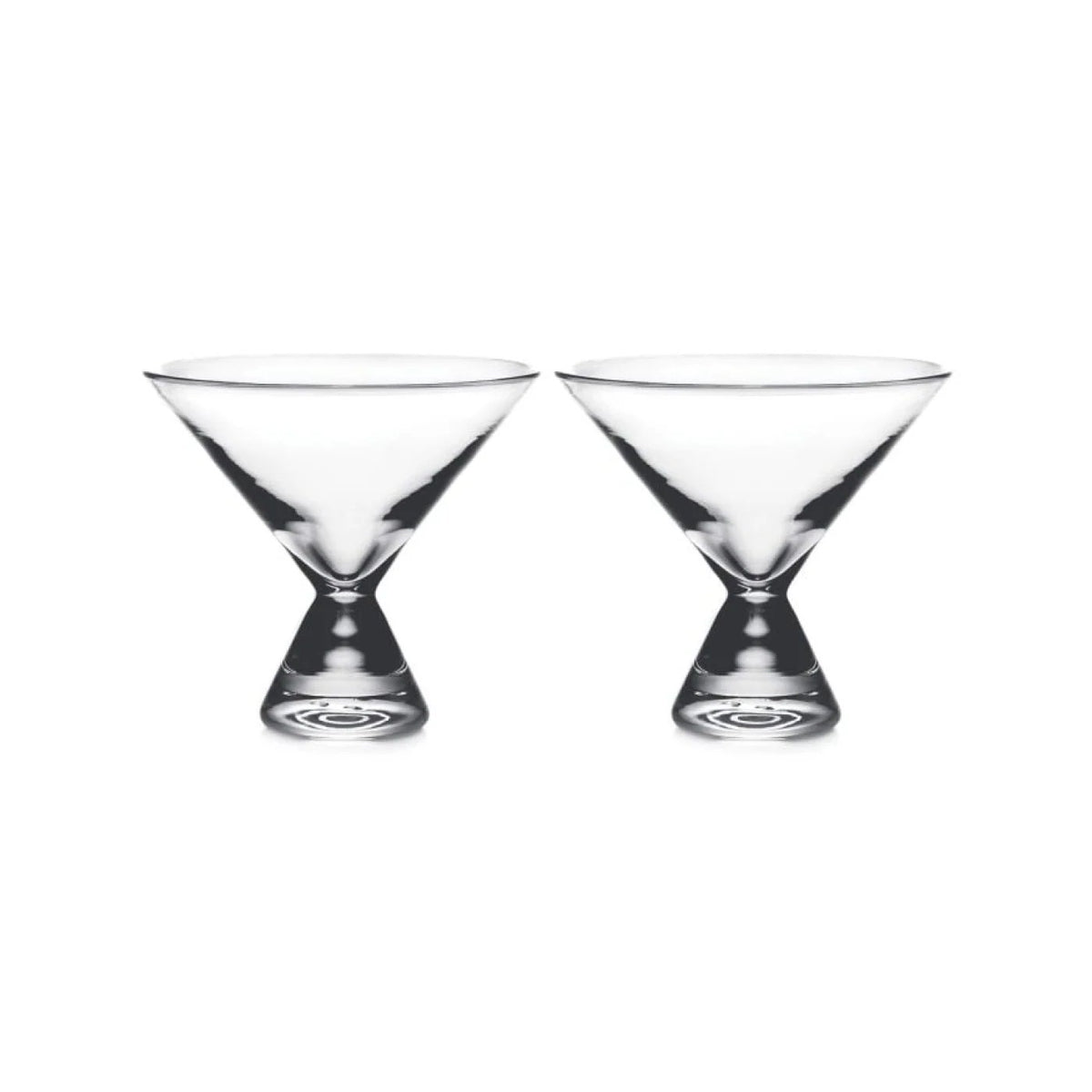 Simon Pearce Westport Stemless Martini in Gift Box - Set of 2