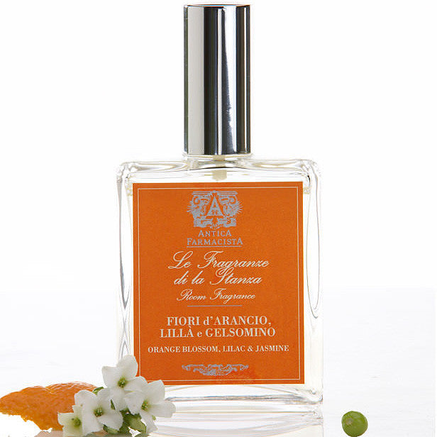 An image of Antica Farmacista Orange Blossom, Lilac and Jasmine Room Spray 3.4 fl oz