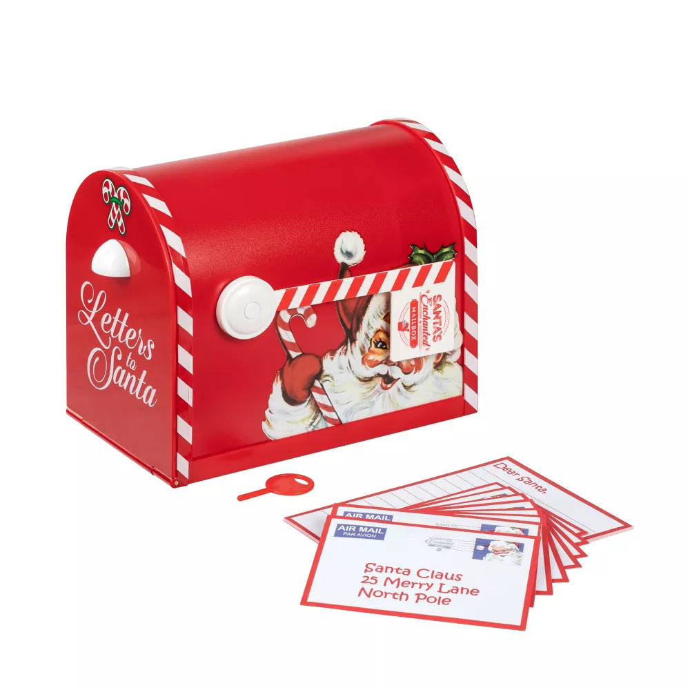 An image of Mr. Christmas 10" Santa's Enchanted Mailbox