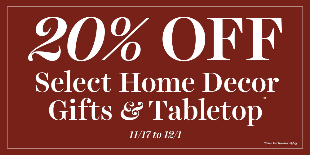 Home Decor & Tabletop Sale