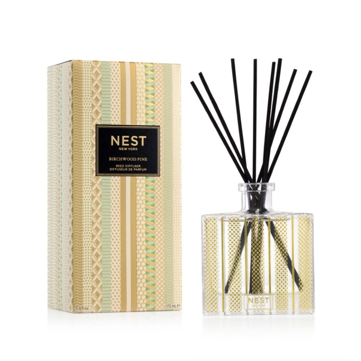 An image of Nest Fragrances Birchwood Pine Diffuser 5.9 fl oz