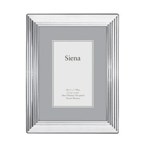 Siena Ridged Silverplate Frame