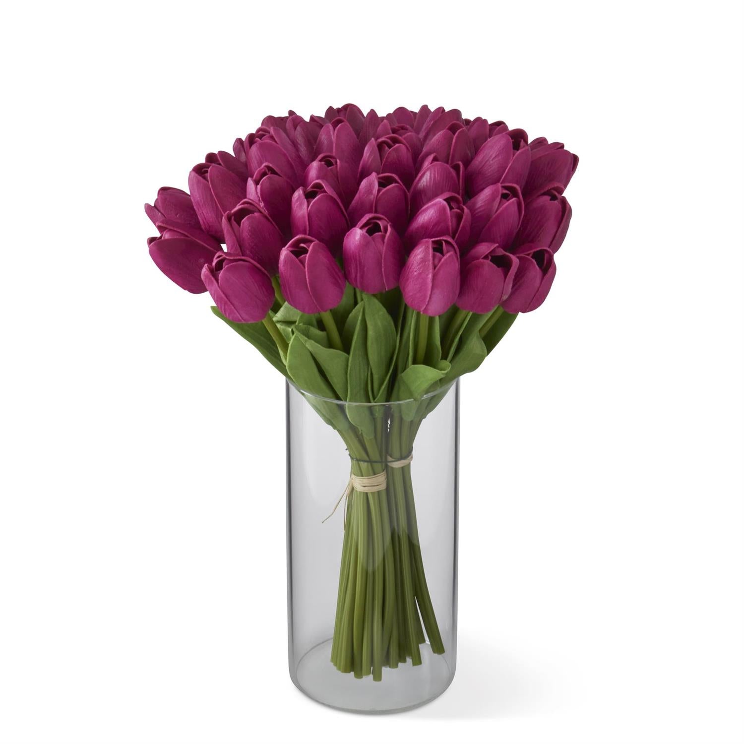 An image of K&K Real Touch Mini Tulip Bundle (12 stems)