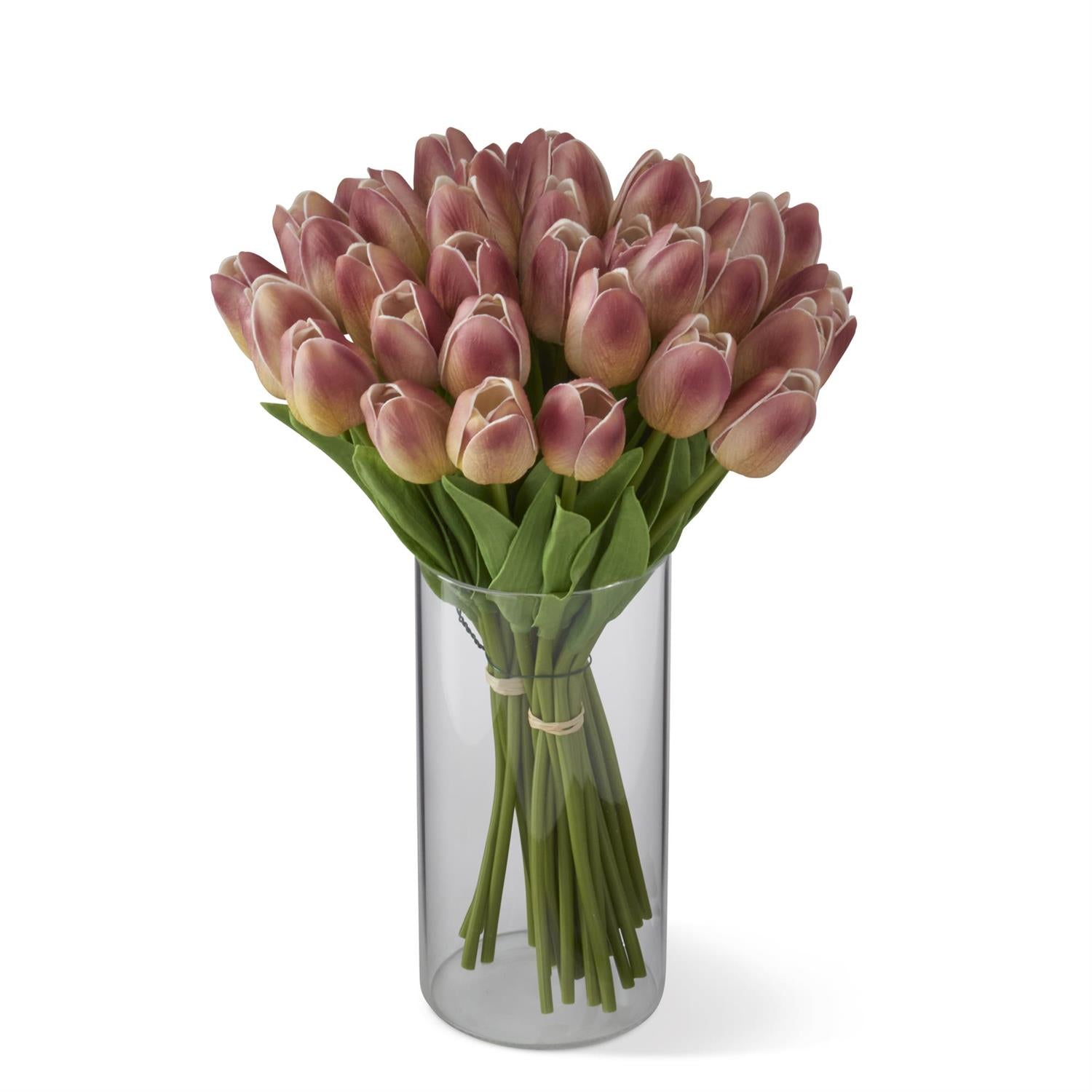 An image of K&K Real Touch Mini Tulip Bundle (12 stems)