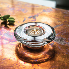 Simon Pearce Thetford Tealight in Gift Box