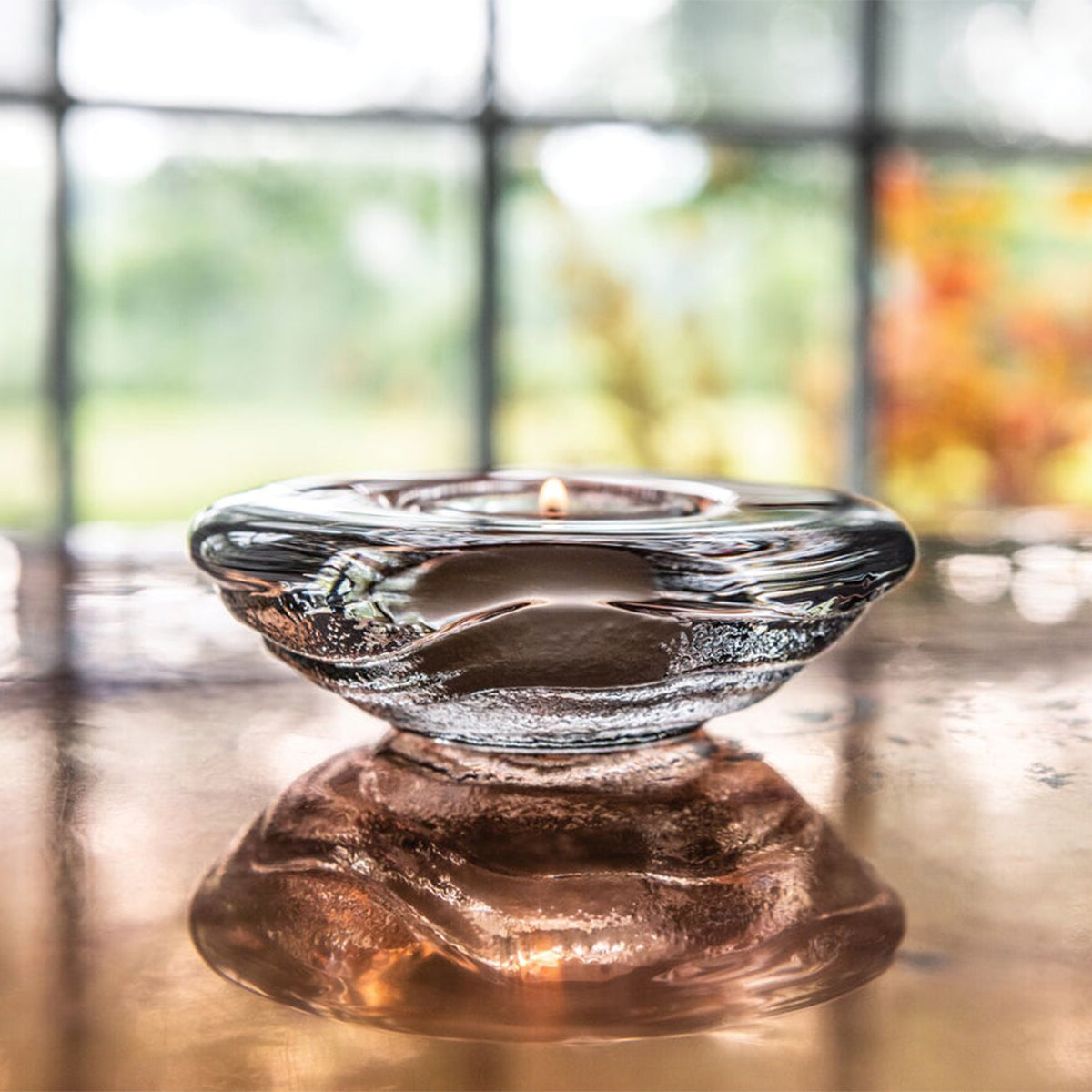 An image of Simon Pearce Thetford Tealight in Gift Box