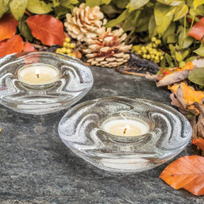 Simon Pearce Thetford Tealight in Gift Box