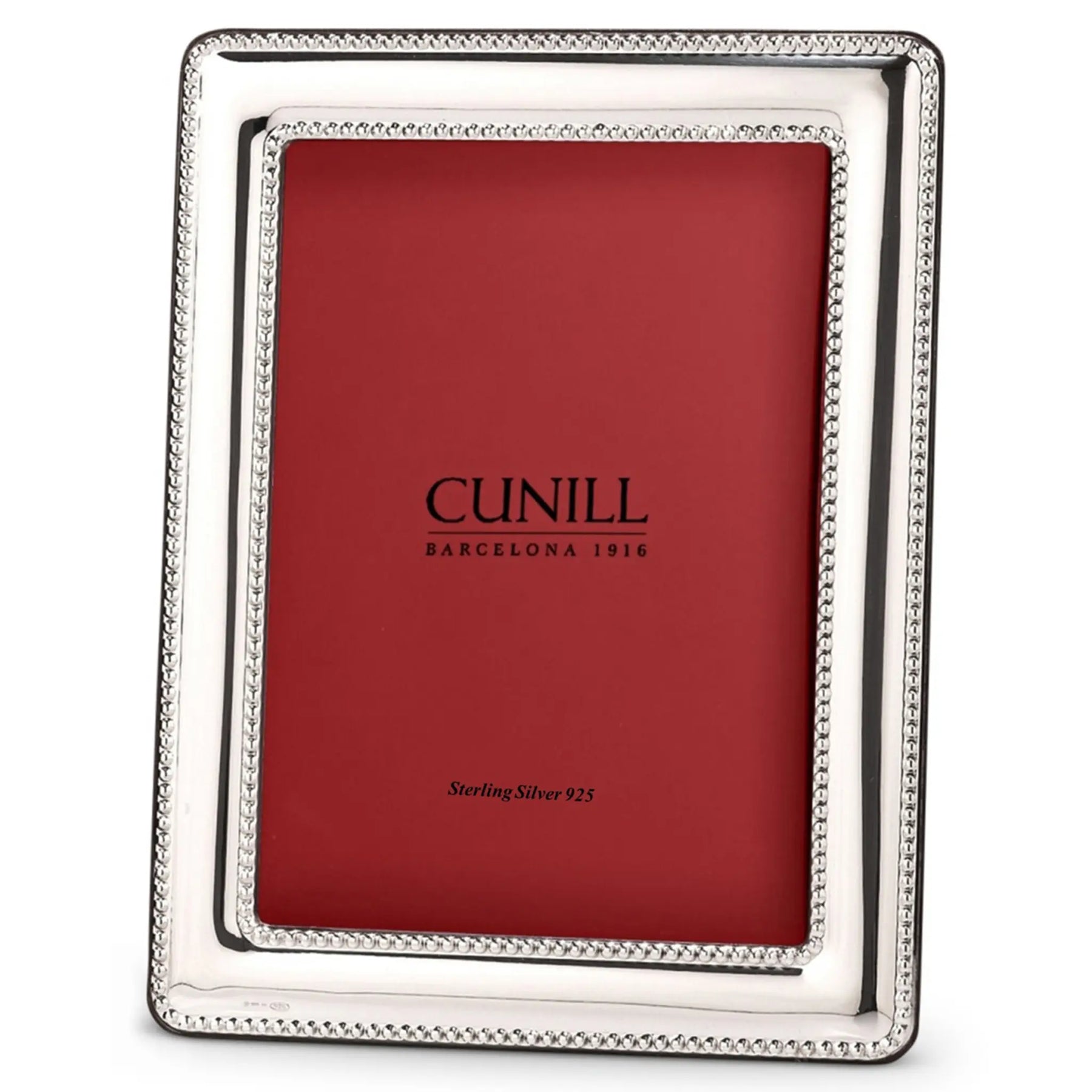 An image of Cunill Pearls Non-Tarnish Sterling Silver Picture Frame