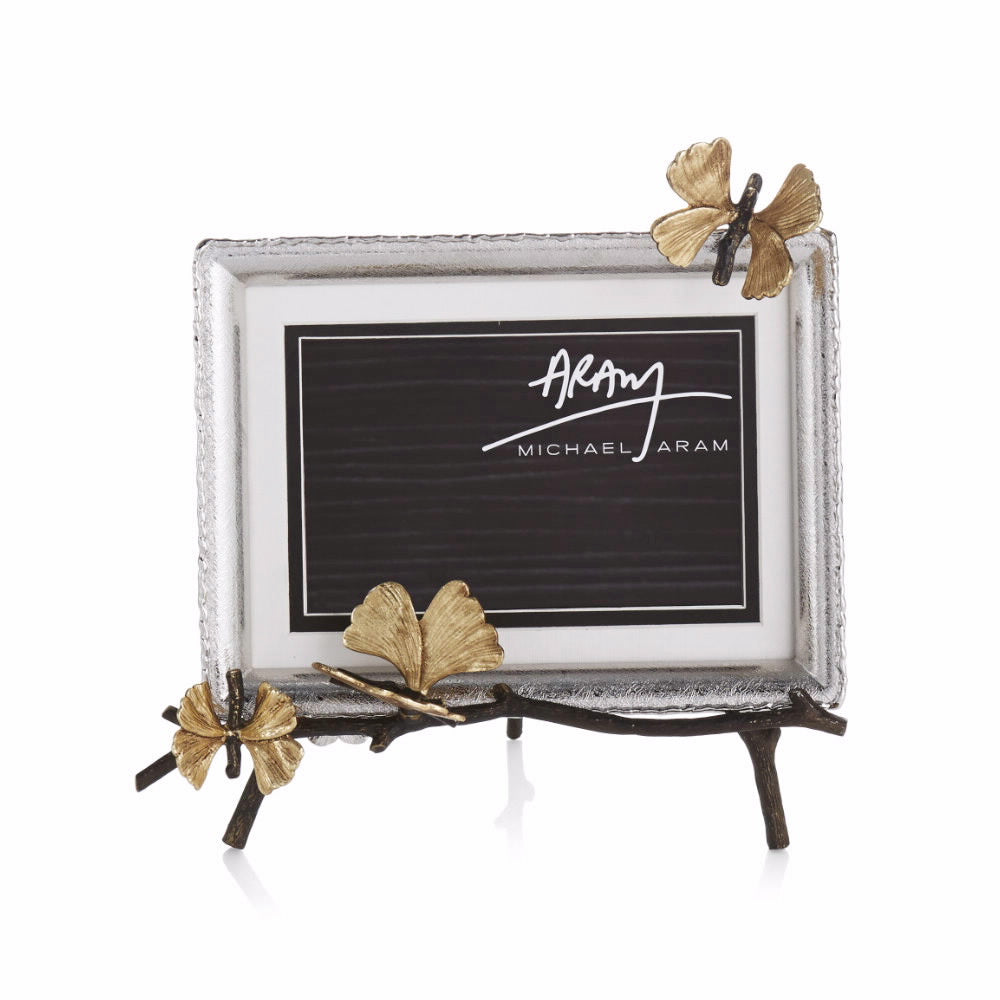 An image of Michael Aram Butterfly Ginkgo Easel Frame