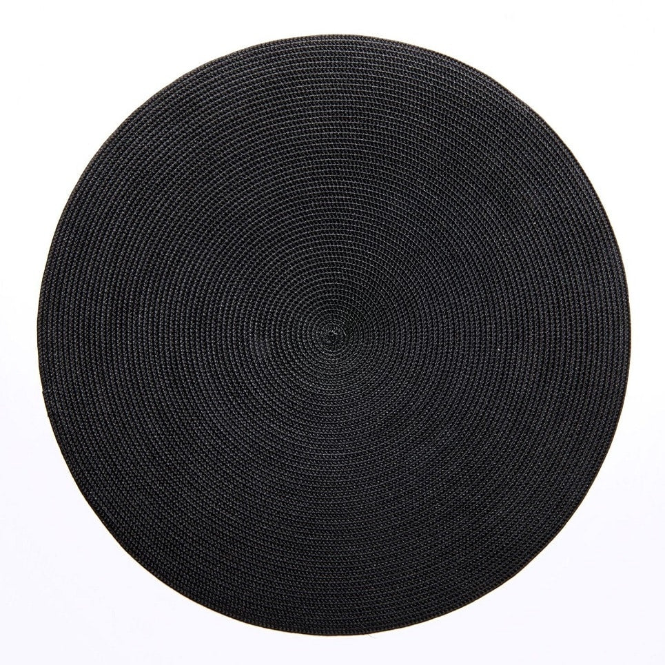 Deborah Rhodes Braided Round Placemats - Set of 4