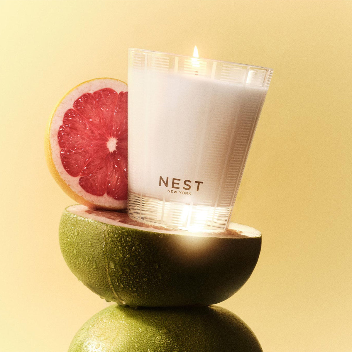 An image of Nest Fragrances Grapefruit Classic Candle 8.1 oz