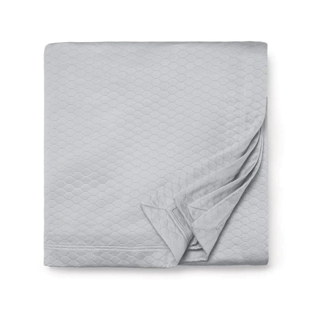 An image of Sferra Favo Coverlet