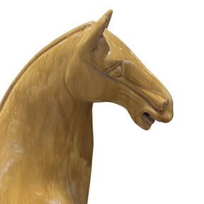 Currey & Company Tang Dynasty Medium Persimmon Horse