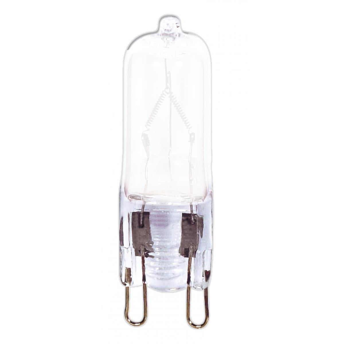 An image of Satco 40 watt Halogen T4- Frosted Double Loop base 120 volts