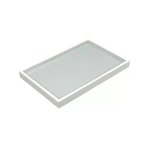 Pacific Connections Cool Grey and White Vanity Tray
