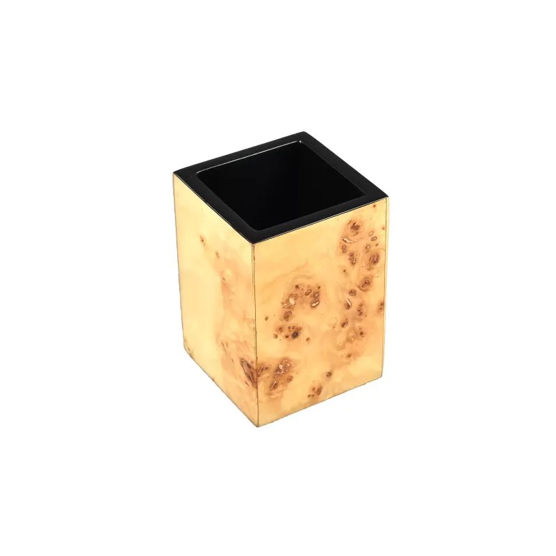 An image of Pacific Connections Mappa Burl Brush Cup