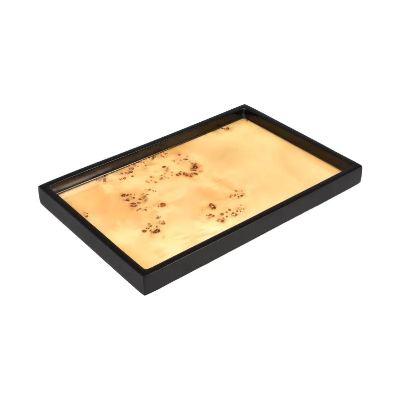 An image of Pacific Connections Mappa Burl Vanity Tray