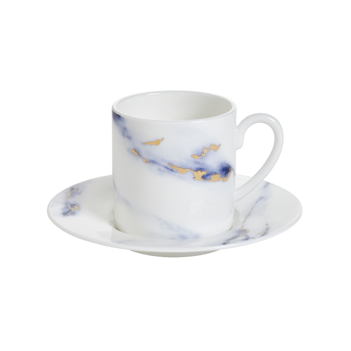 An image of Prouna Marble Espresso Cup & Saucer