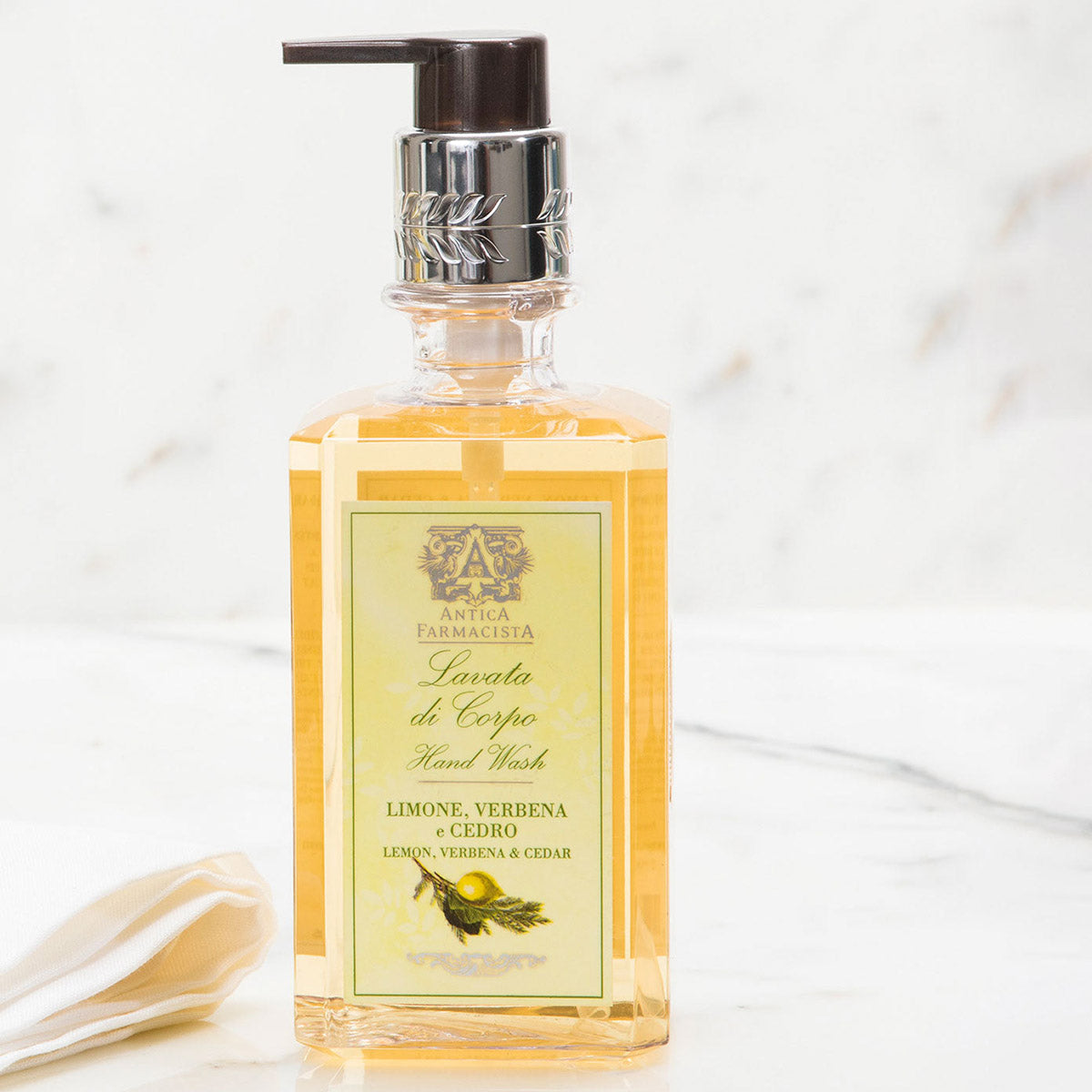 An image of Antica Farmacista Lemon Verbena Hand and Body Wash 10 fl oz