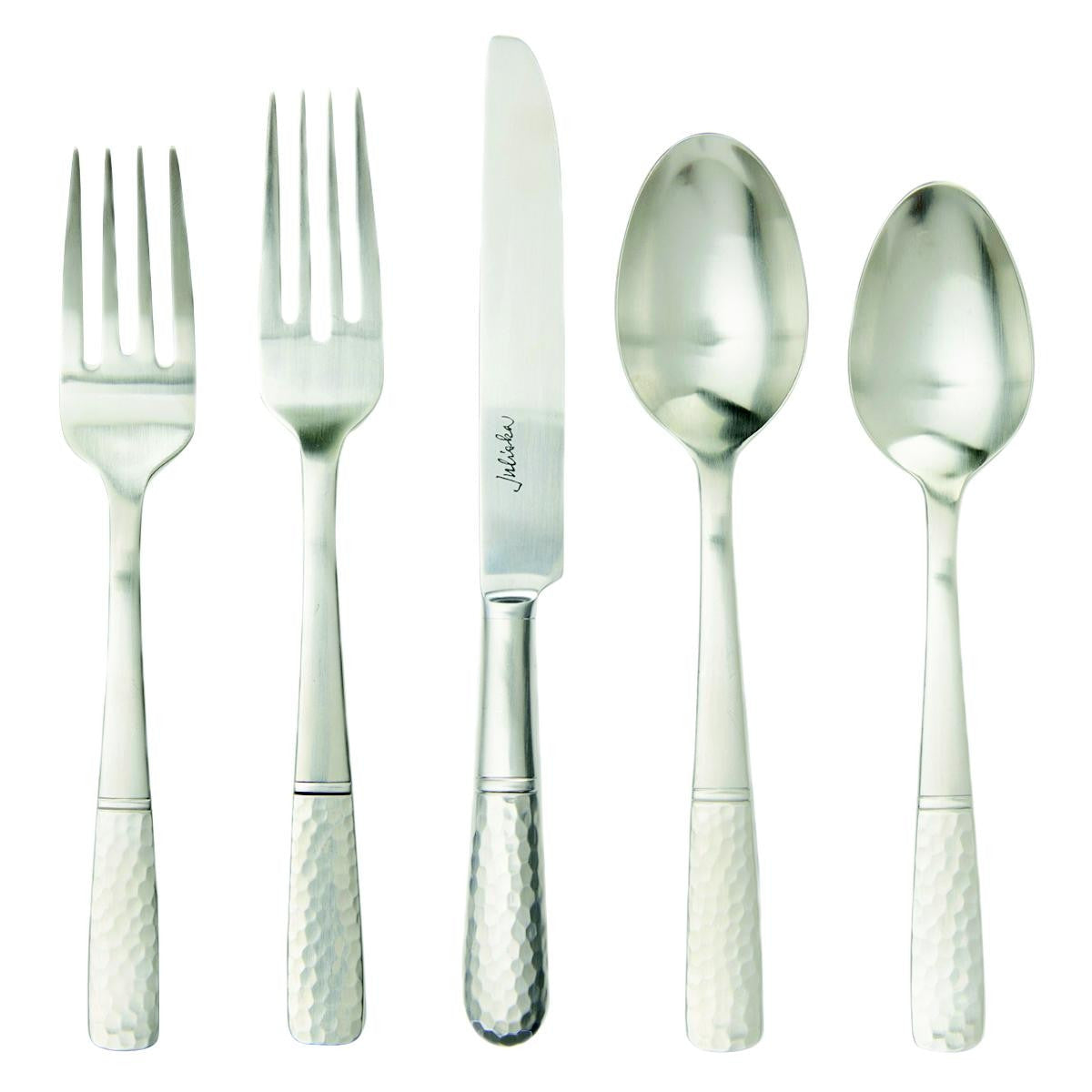 An image of Juliska Carine 5-Piece Flatware Set
