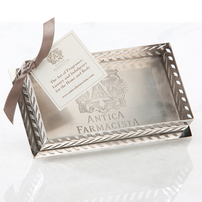 Antica Farmacista Nickel Plated Bath & Body Tray