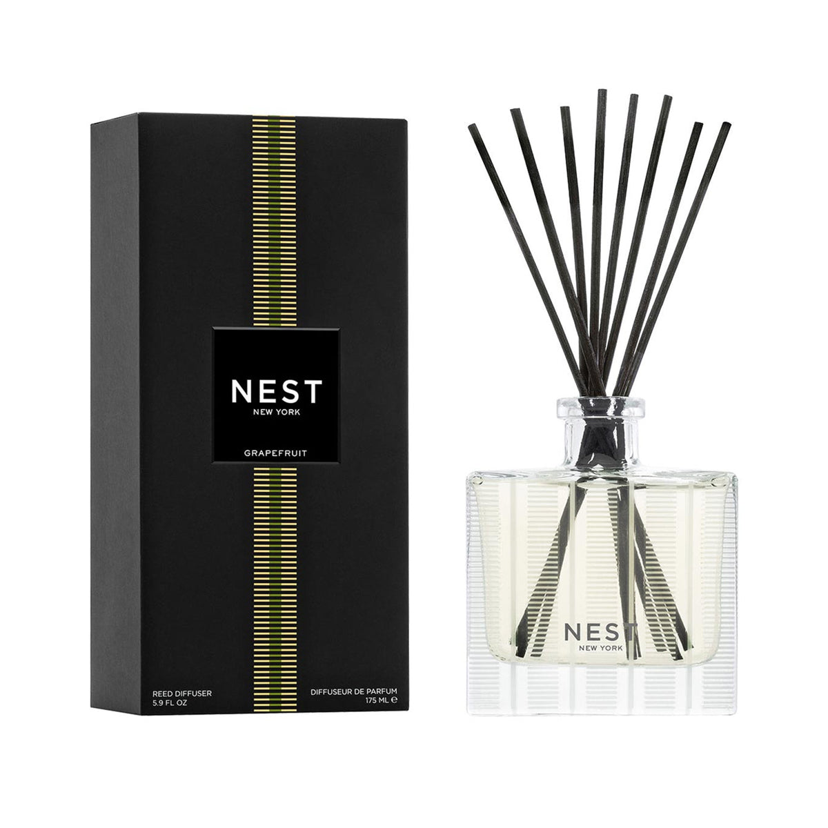 An image of Nest Fragrances Grapefruit Reed Diffuser 5.9 fl oz