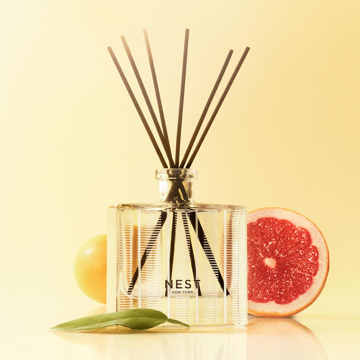 An image of Nest Fragrances Grapefruit Reed Diffuser 5.9 fl oz